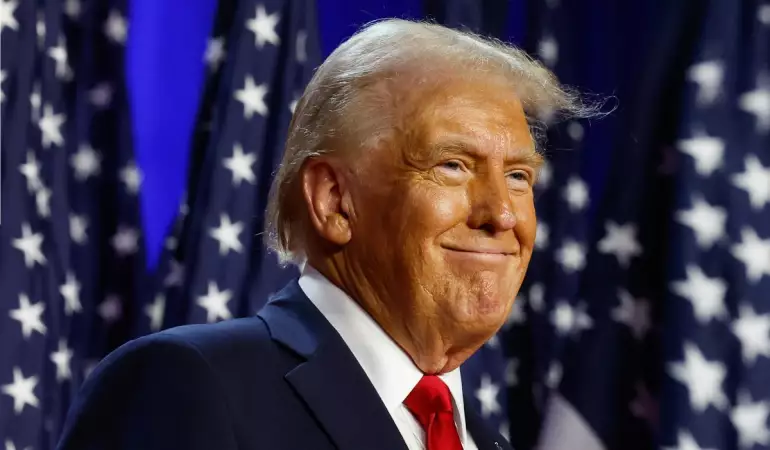 Trump unveiled a map of the U.S. with a “new” state