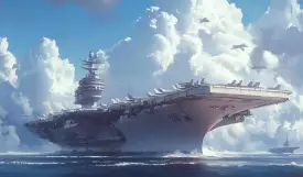 China is building a giant fourth-generation nuclear aircraft carrier
